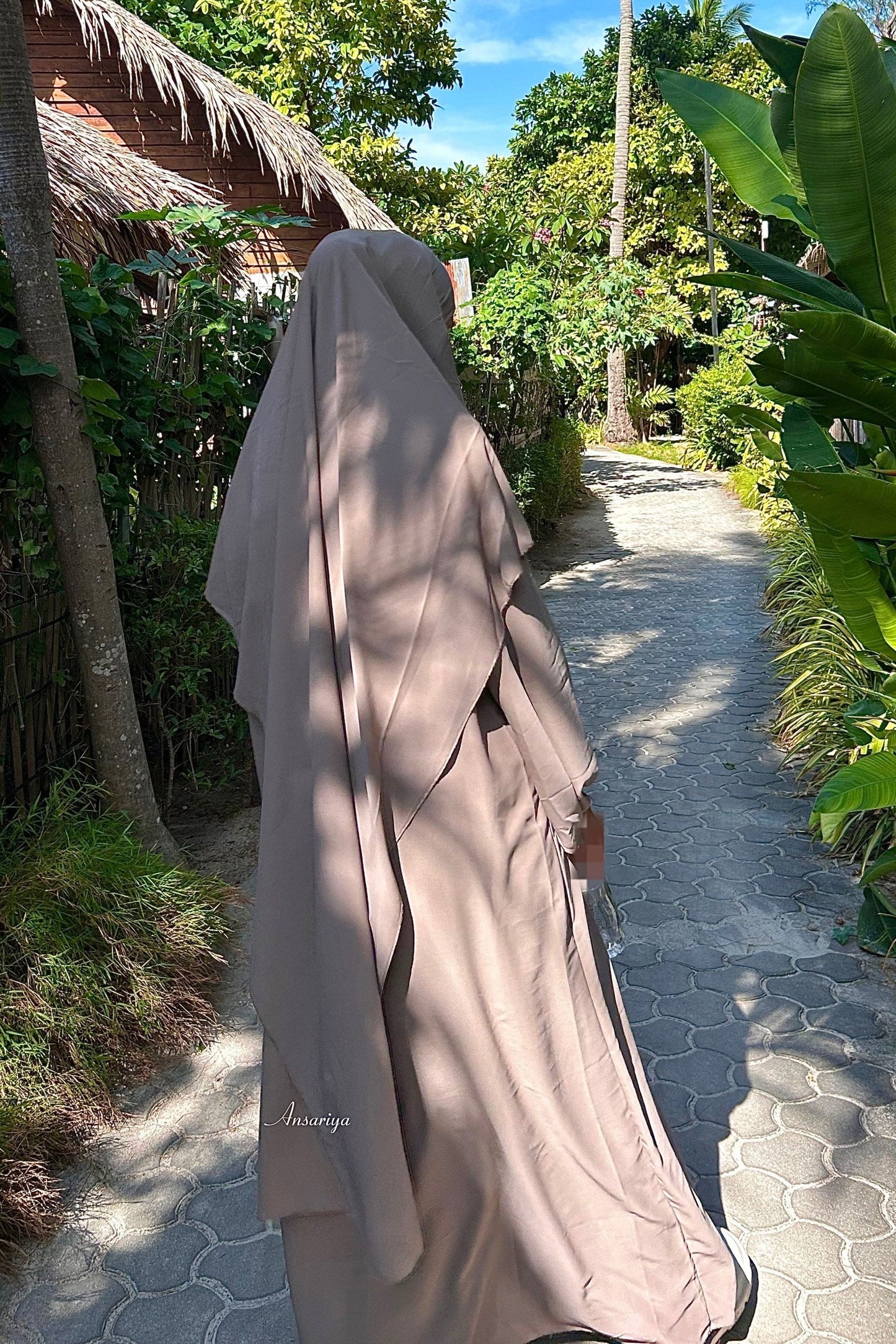 Abaya & Khimar "Aya" taupe