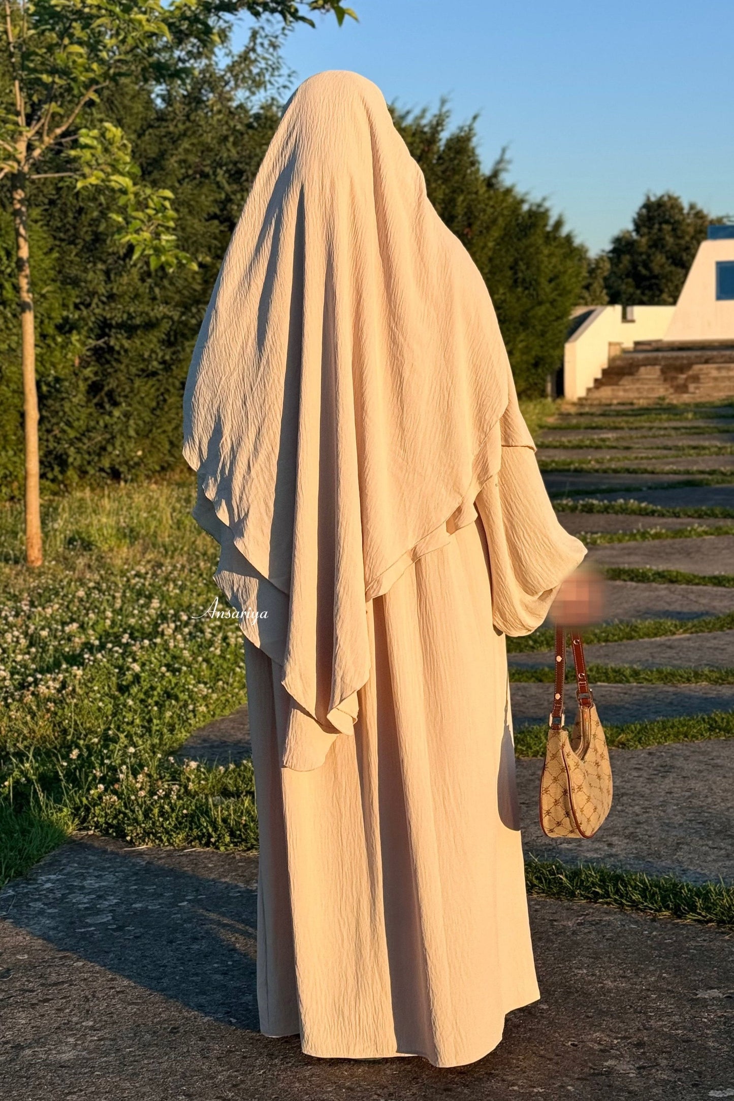 Abaya & Khimar "Assiya" beige