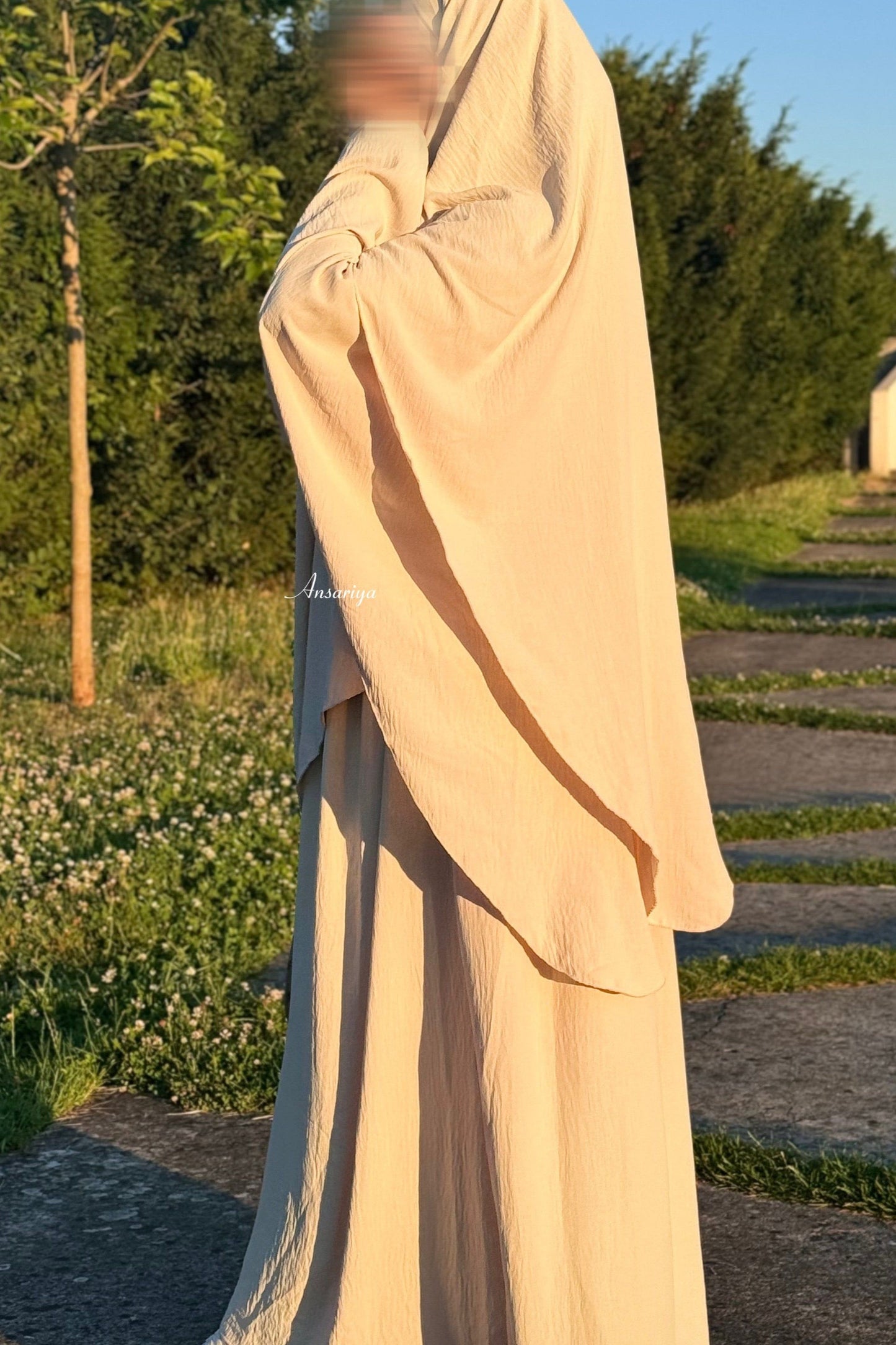 Abaya & Khimar "Assiya" beige